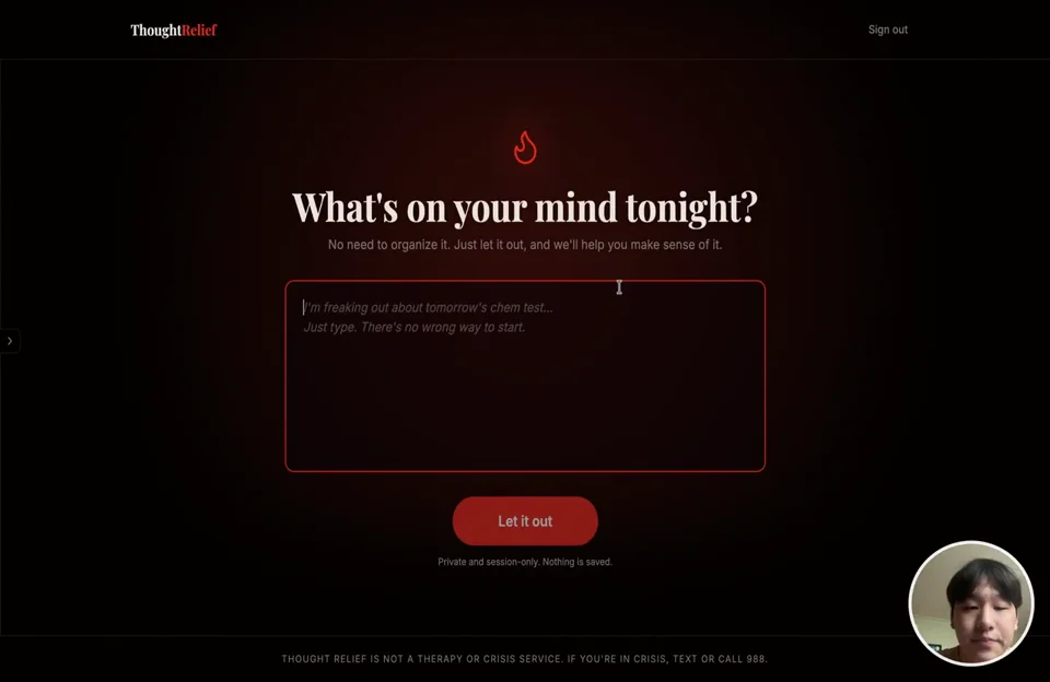 thought relief